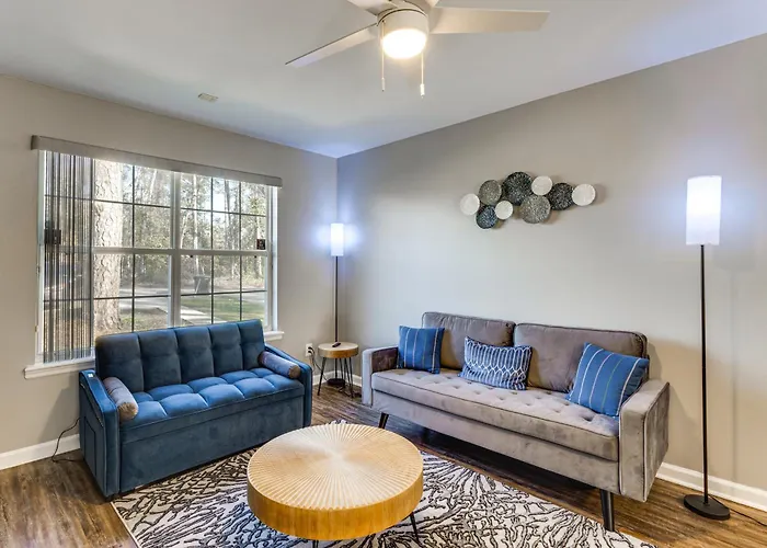 Ferienhaus 3 Mi To Fsu: Townhome W/ Patio In Tallahassee!
